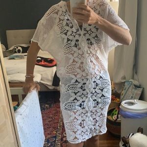 Miguelina white kaftan